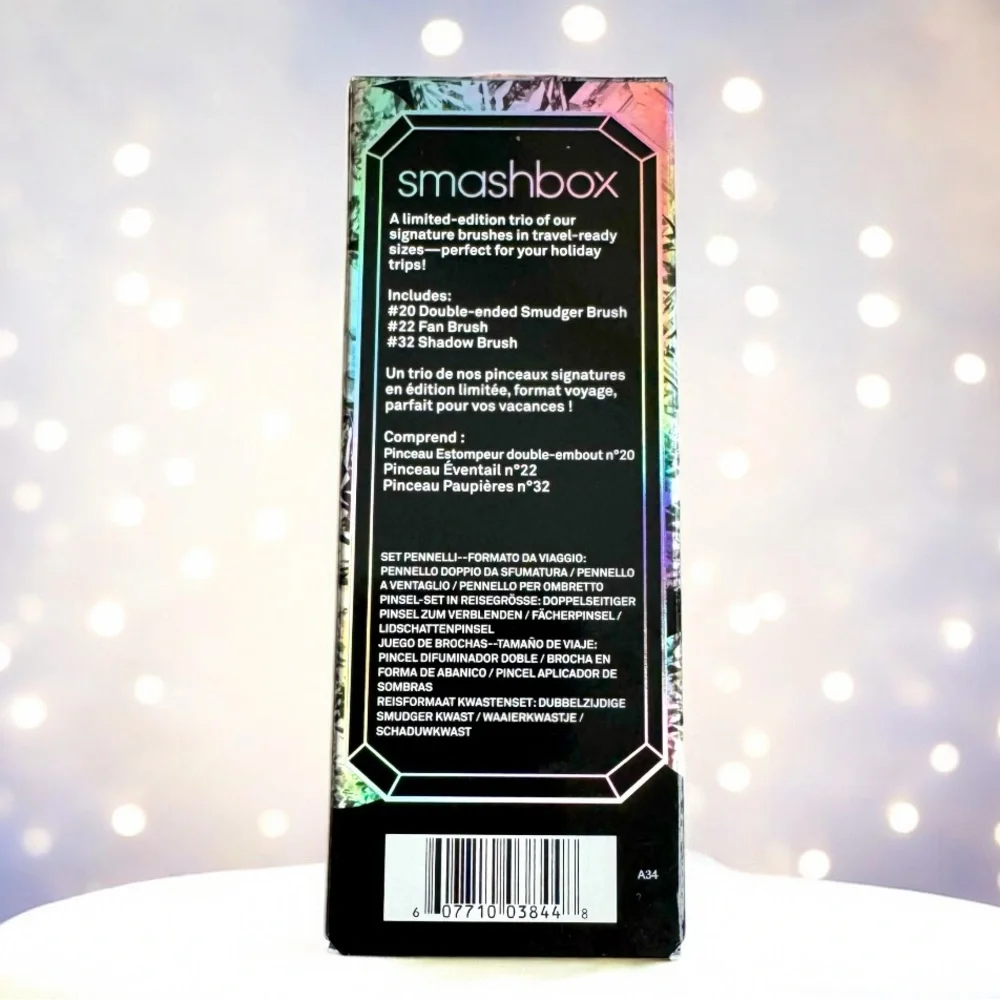 Smashbox on the Rocks Brush Travel Set - NEW